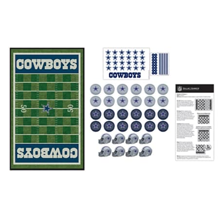 Masterpieces Dallas Cowboys Checkers Puzzle 41445